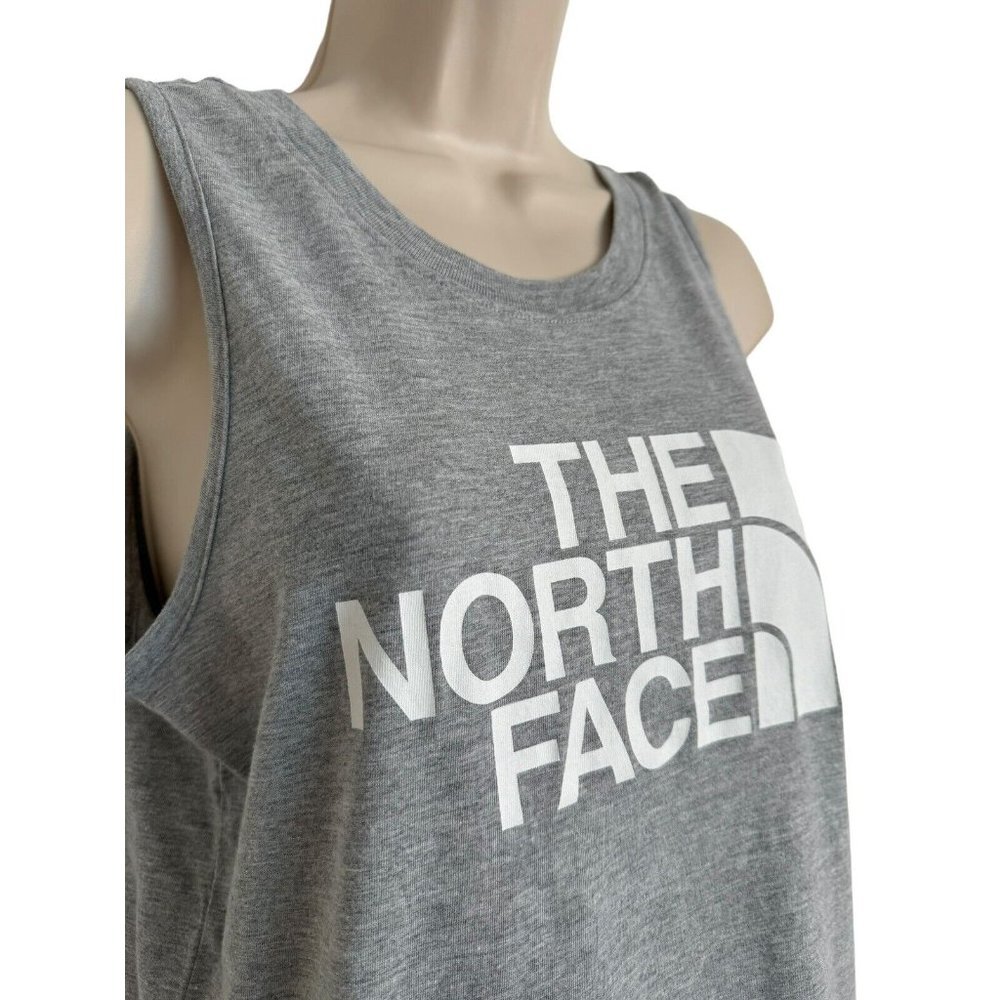 THE NORTH FACE Women's Half Dome Tank Gray White Size XS NWT Sleeveless Top $30 - Picture 2 of 10